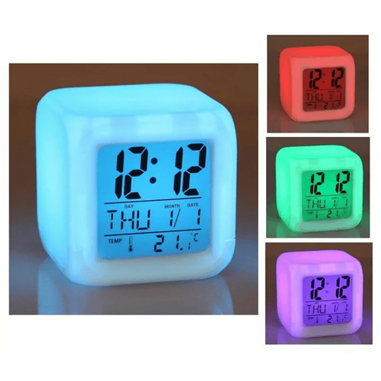 R4 Reloj despertador personalizado con fotos San Valentin