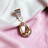 Collar de Plata 925 con cristal Swarovski Pear