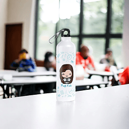 Botella metalica personalizada Mejor Profesor Chibi B54V2