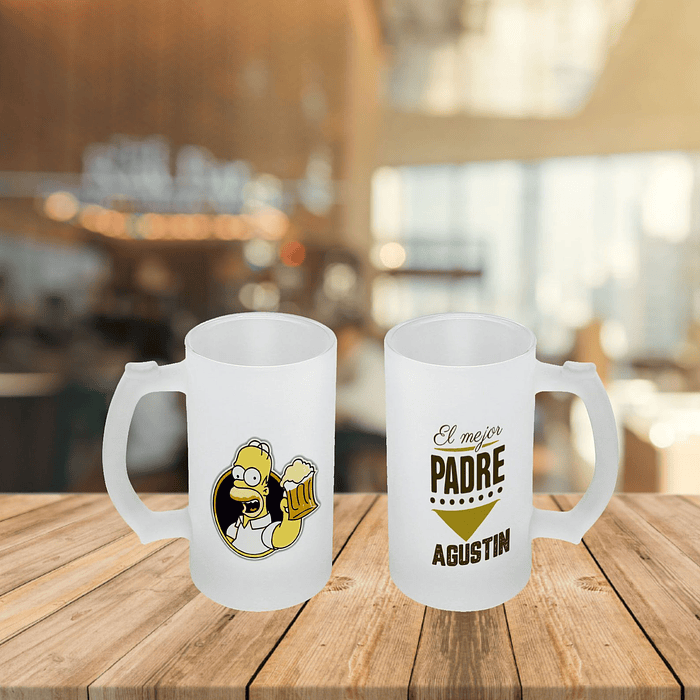 CHOP7 Vaso schopero Simpsons Homero 1