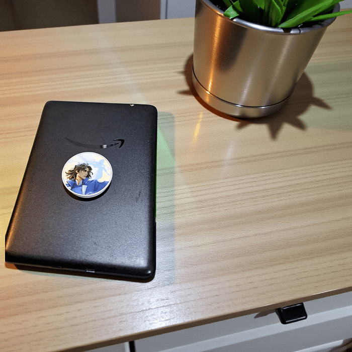 PS1 Pop Socket Blanco Personalizado 1