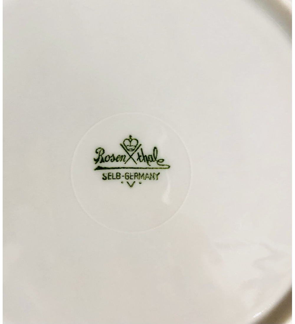 Alemania, plato de pan/ torta, 1950's 