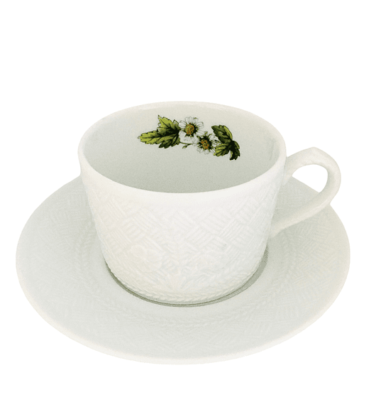 Taza de Té "Pepper Mint" - Royal Worcester, Inglaterra (1980s)