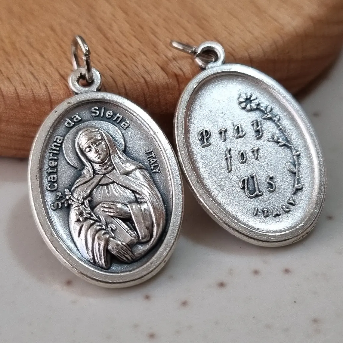 Medalla de Santa Catalina de Siena 2