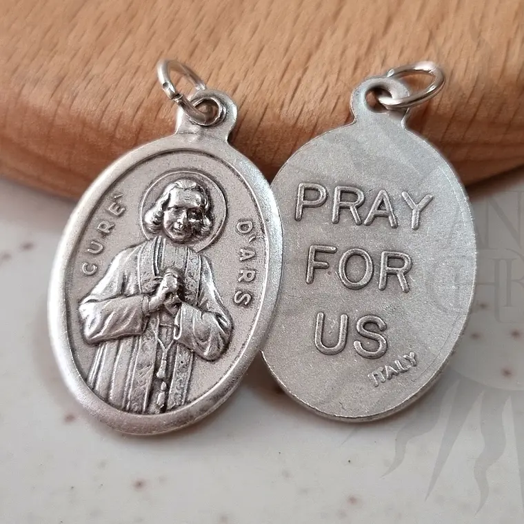 Medalla de San Juan Vianney (Cura de Ars) 2