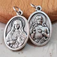 Medalla del Inmaculado Corazón de María y del Sagrado Corazón de Jesús - Miniatura 1