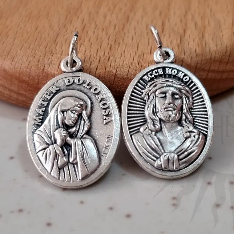 Medalla de Nuestra Señora de los Dolores (Mater Dolorosa y Ecce Homo) 2