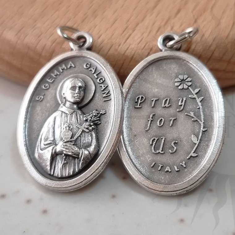 Medalla de Santa Gemma Galgani 2