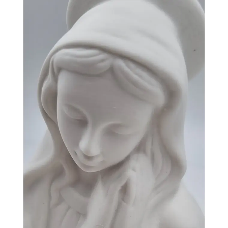 Porta Rosario Porcelana - Virgen María 4