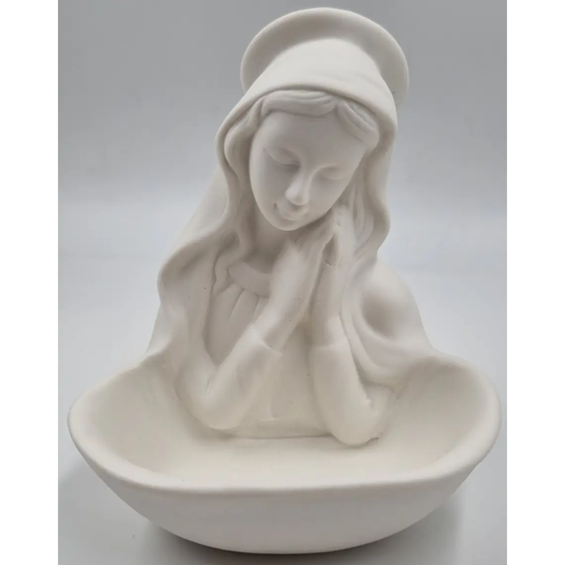 Porta Rosario Porcelana - Virgen María 3