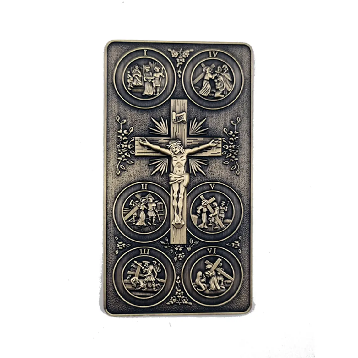 Via Crucis de Bolsillo - Bronce 100g 4