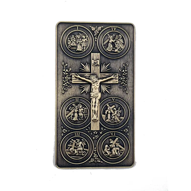 Via Crucis de Bolsillo - Bronce 100g 4