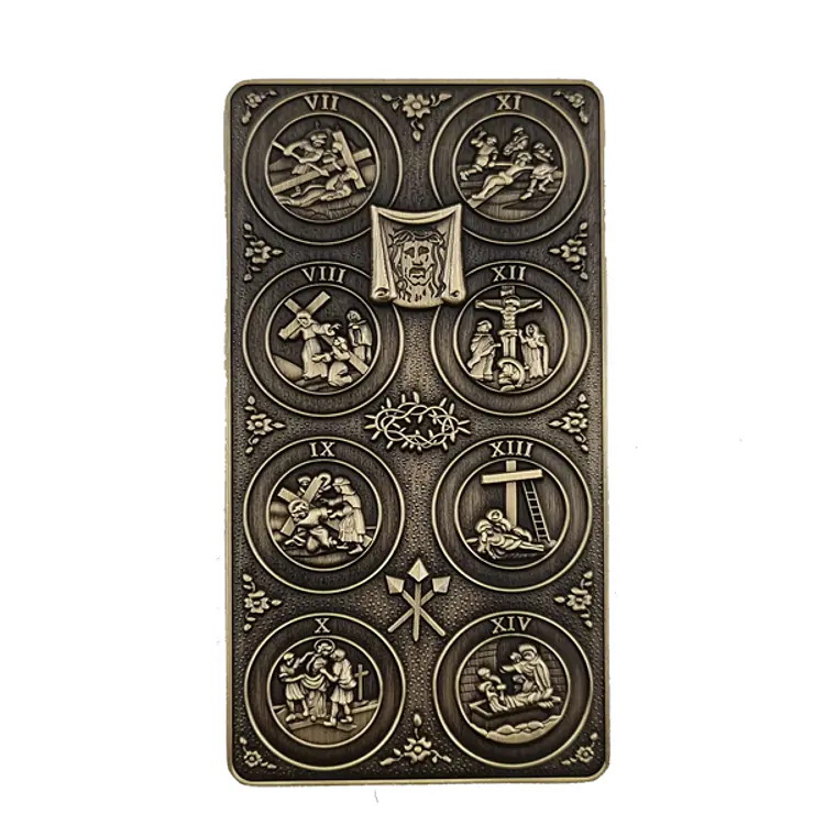 Via Crucis de Bolsillo - Bronce 100g 5