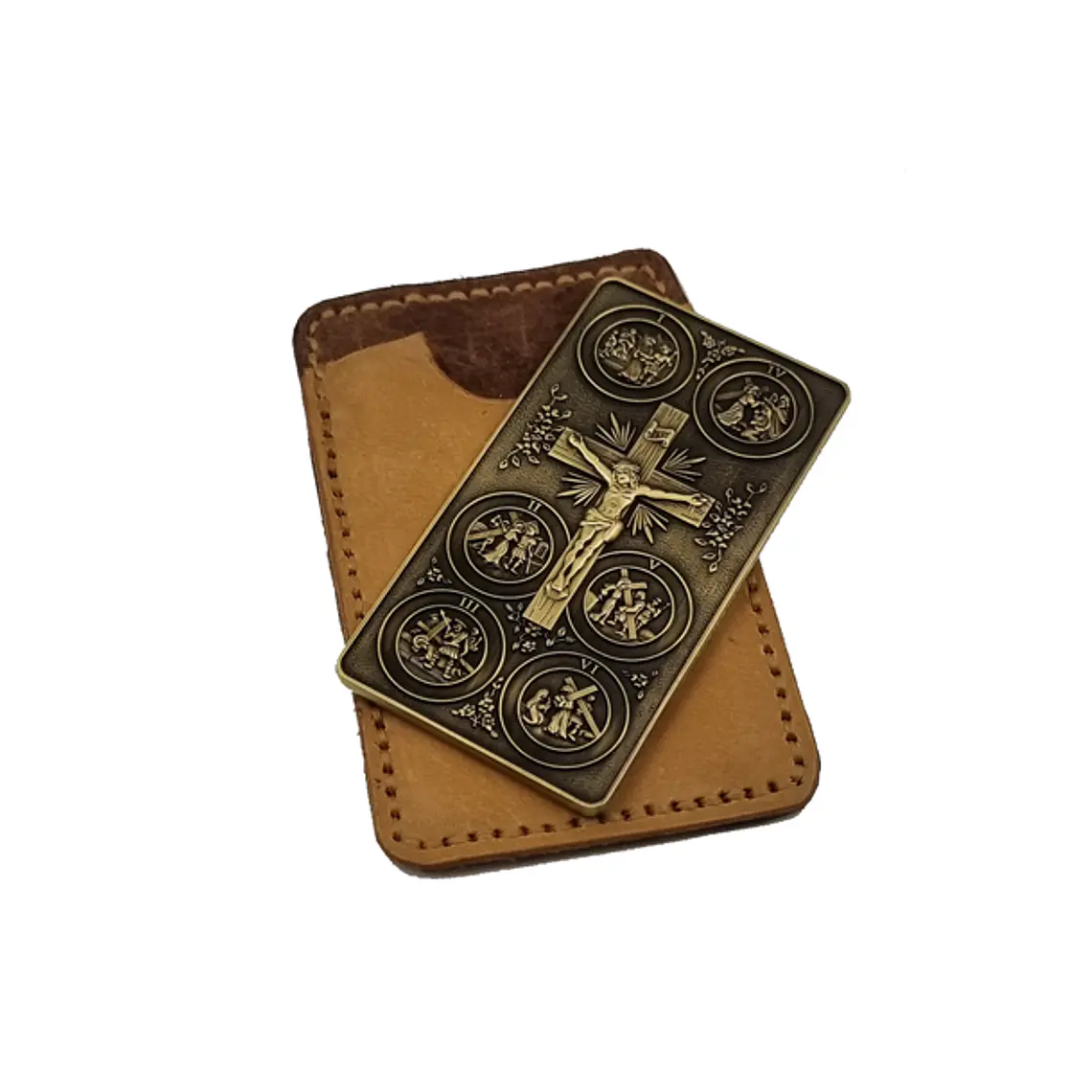 Via Crucis de Bolsillo - Bronce 100g 3