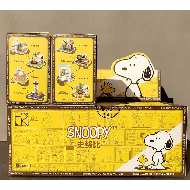 Snoopy Lego Blind box - Nuevos Lugares 
