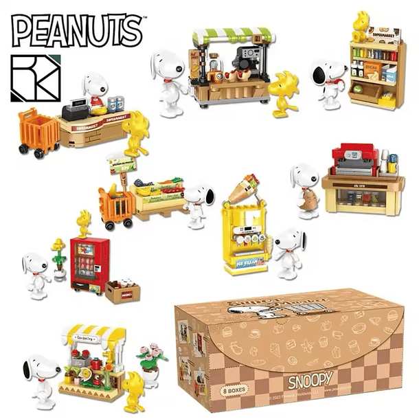 Snoopy Lego Blind box - Super Market 2