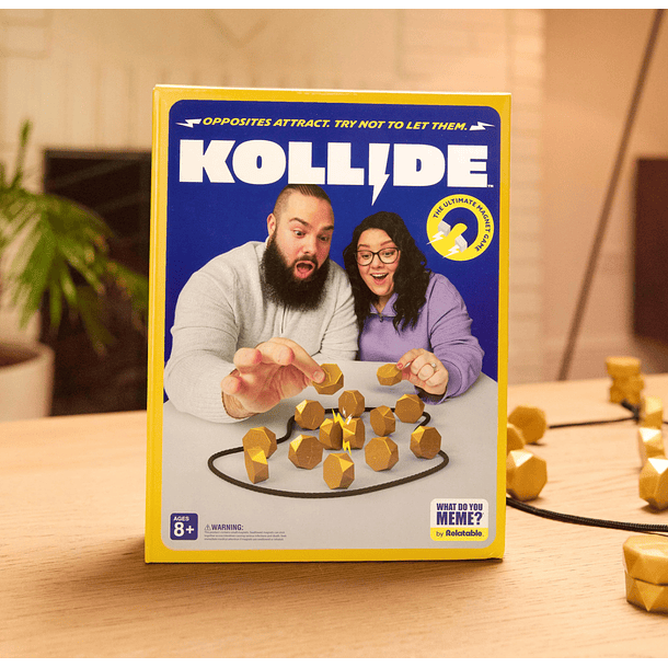 Juego De Mesa Magnetico Kollide Competencia De Imanes 2