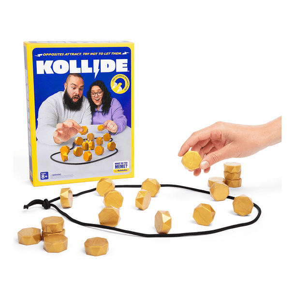 Juego De Mesa Magnetico Kollide Competencia De Imanes 3