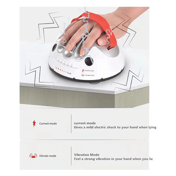 Juego detector de Mentiras - Lie Detector Electric Shock Toy 4