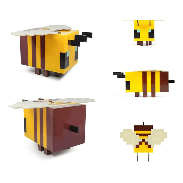 Lámpara Abeja Minncraft Luminosa Recargable  1
