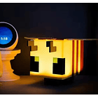 Lámpara Abeja Minncraft Luminosa Recargable  2