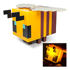 Lámpara Abeja Minncraft Luminosa Recargable  3