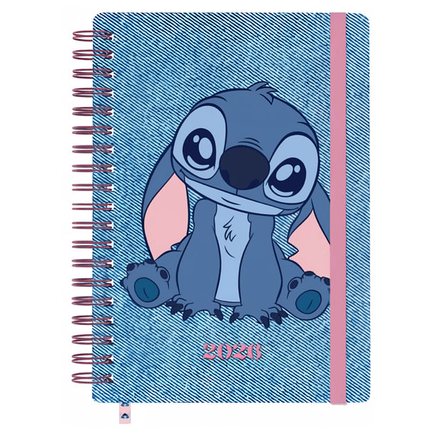 Agenda 14x20cm Stitch 2026 Mooving  1