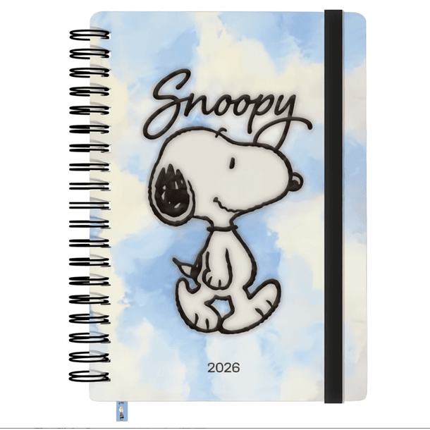 Agenda 14x20cm Snoopy 2026 Mooving  1