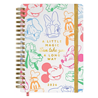 Agenda 14x20cm Mickey and Friends 2026 Mooving  1