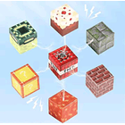 Bloques Armables Magneticos Minecraft 20 piezas + 1 personaje 2