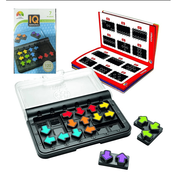 Puzzle Iq Games Juego De Lógica Arrows Flechas 120 Desafíos 2