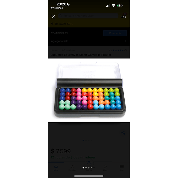 Juego De Ingenio Lógica 120 Niveles Iq Puzzle Rompecabezas 3