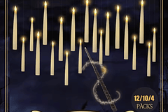 Velas flotantes Led con varita mágica 