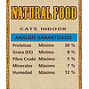 Natural Food Cat Indoor 7,5 kilos