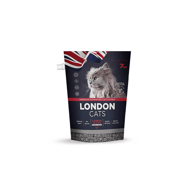 London Cats Odor Seal Carbon 7 kilos