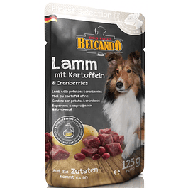 Belcando Sobres Cordero y Patatas con Arándano 125 grs.