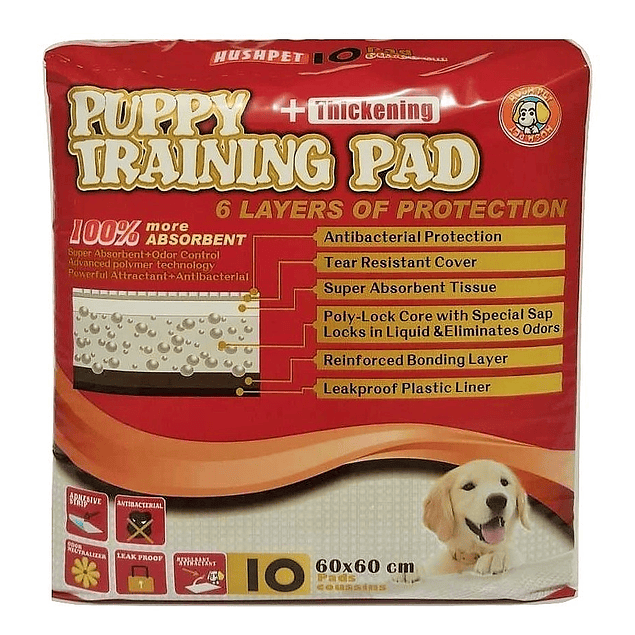 Sabanilla Hushpet Training Pad 60 x 60 cms.