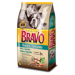 Bravo Frango e Legumes (Pollo y Vegetales) 20 kilos