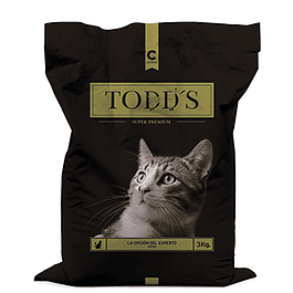 Todds Gato 9 kilos (3 bolsas de 3 kilos)