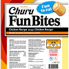 Snack para perros Churu Fun Bites de pollo 