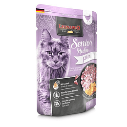 Alimento húmedo para gatos  Leonardo Senior Pollo