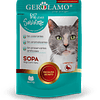 Alimento húmedo Sopa para gatos Gerolamo Salvatore pato