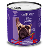 Alimento húmedo en lata para perros Gerolamo Salvatore carne y vegetales