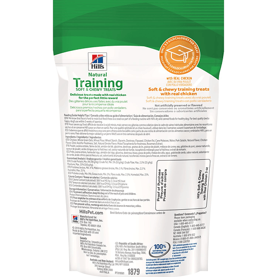 Galletas para perros Hill´s Training Soft & Chewy con Pollo