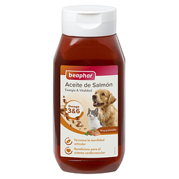 Aceite de Salmón Beaphar para perros y gatos