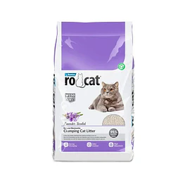 Arena sanitaria para gatos Rocat Lavanda 8,5 kg