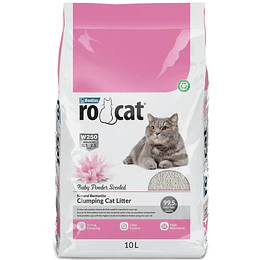 Arena sanitaria para gatos Rocat Baby Powder 8,5 kg