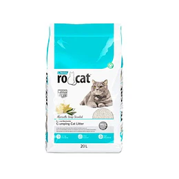 Arena sanitaria para gatos Rocat Natural