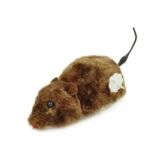Juguete para gatos ratón a cuerda Hey!