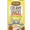 Creamy Snacks para gatos Cat Fest salmón y caviar